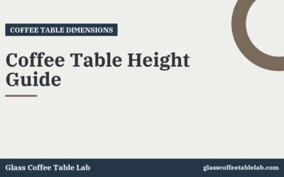 Coffee Table Height Guide